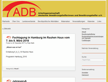 Tablet Screenshot of bewaehrungshilfe.de